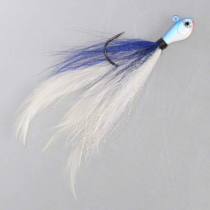 Jenko Fishing Big Wig Magnum Hair Jig Blueback