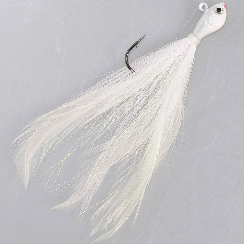 Jenko Fishing Big Wig Magnum Hair Jig Ghost