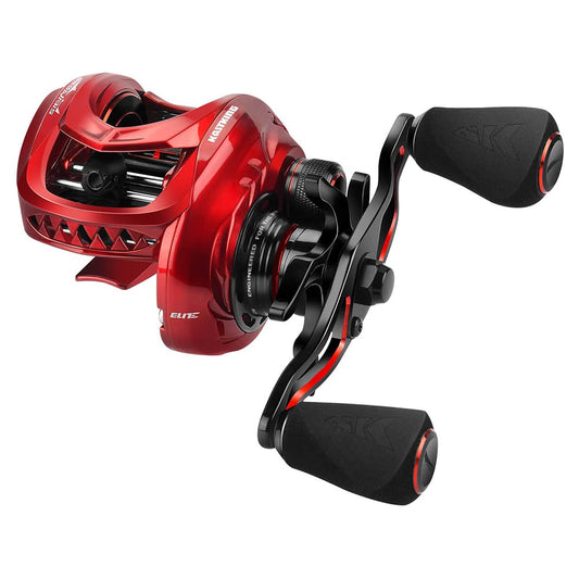 KastKing MegaJaws Elite Casting Reel Red 9.1:1 LH | KRLCSTMJE-91LRE