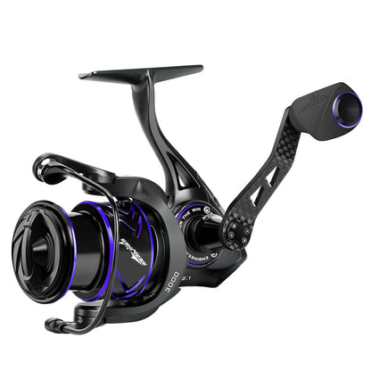 KastKing MegaJaws Elite Spinning Reel 2000 6.2:1 | KRLSPNMJE-S20DX - Left Side