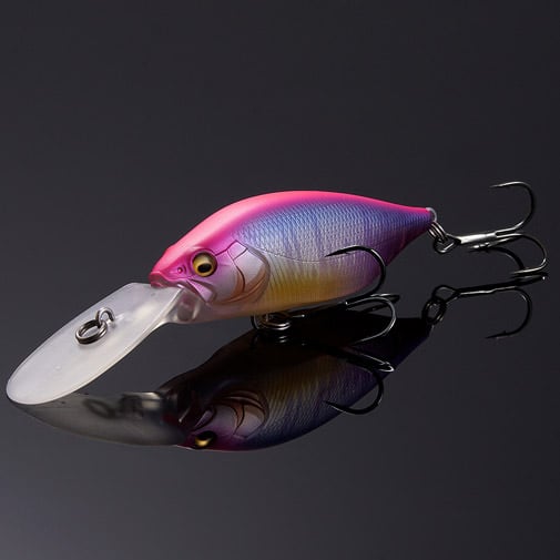 Megabass Deep-X 200 LBO Crankbait (SP-C) Pink Back Frozen Hasu