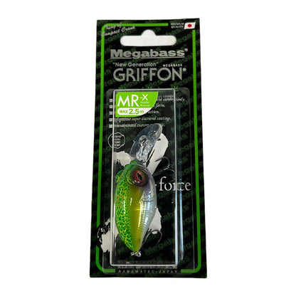 Megabass MR-X Griffon Crankbait GP Crack Lime Chart