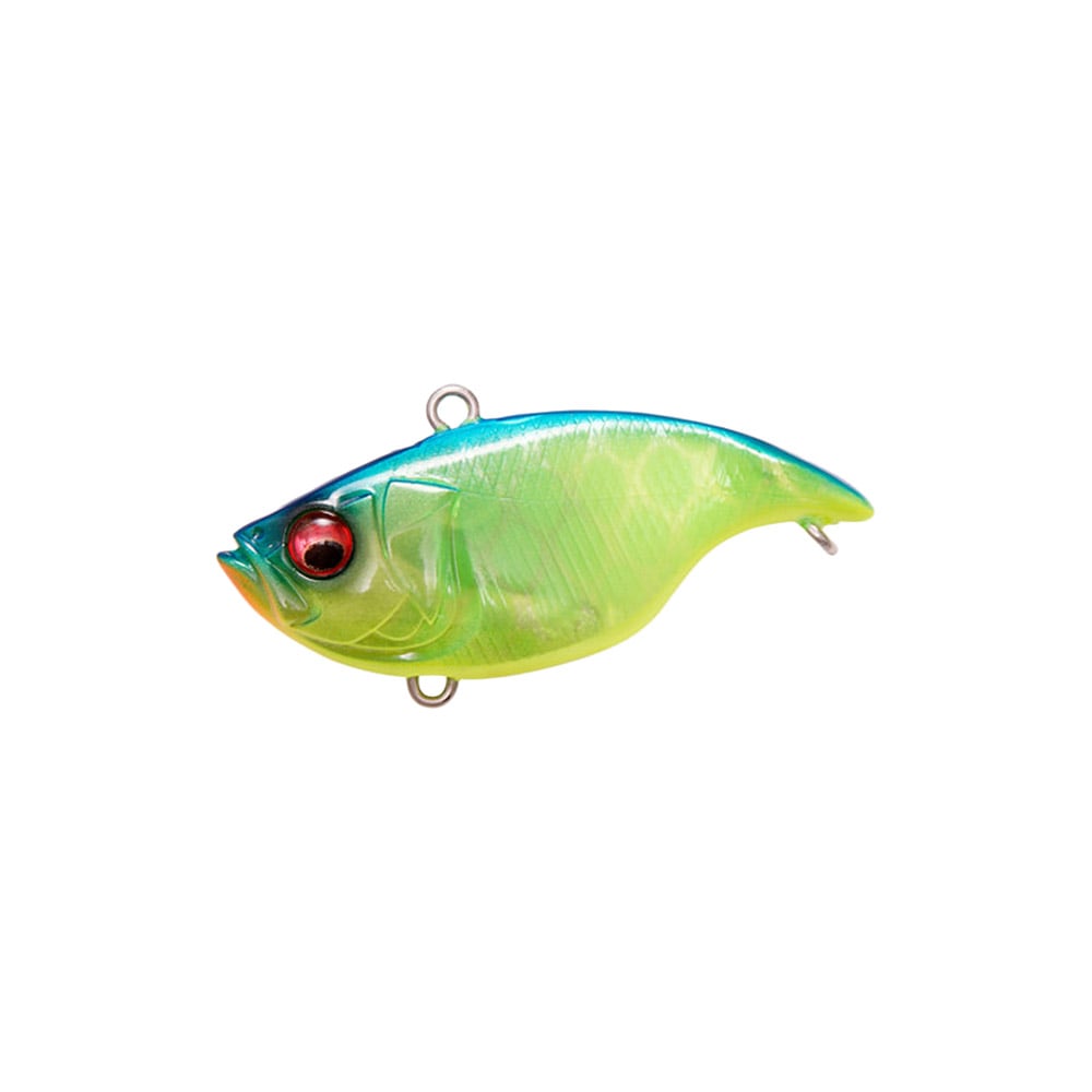 Megabass Vibration-X Dyna Rattle in Lipless Crankbait Blue Back Lime