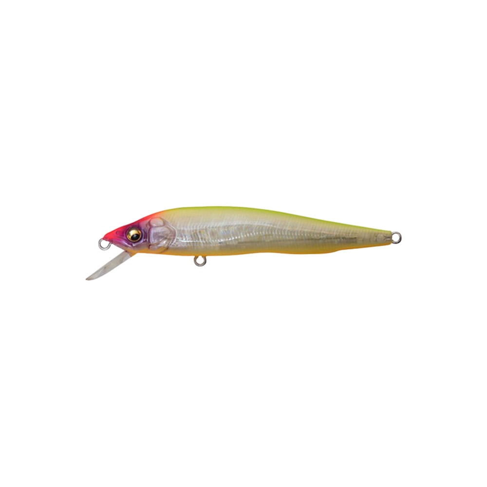 Megabass Vision 95 Q-GO Suspending Jerkbait GP Hachiro Bone