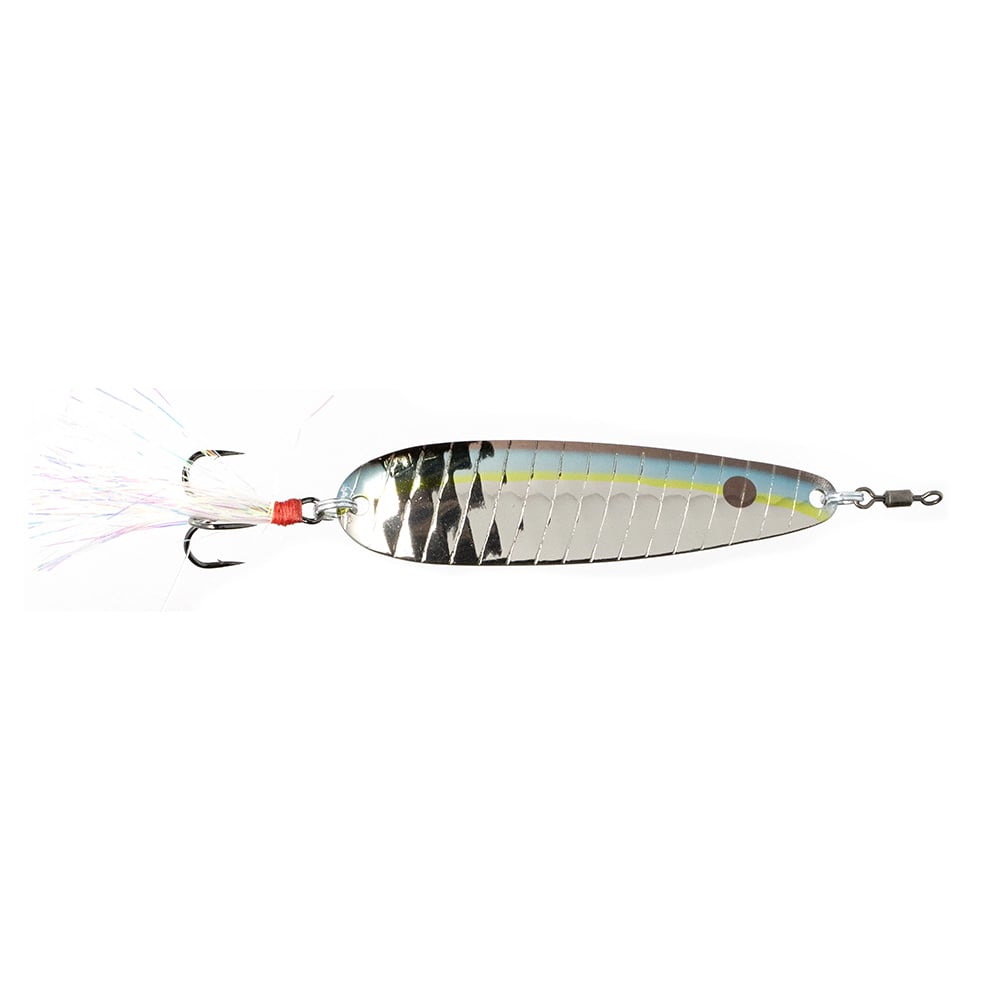 Nichols Lures Lake Fork Flutter Spoon-Lake Fork Flutter Spoon (5" - 1 1/8oz.)-Super Shad