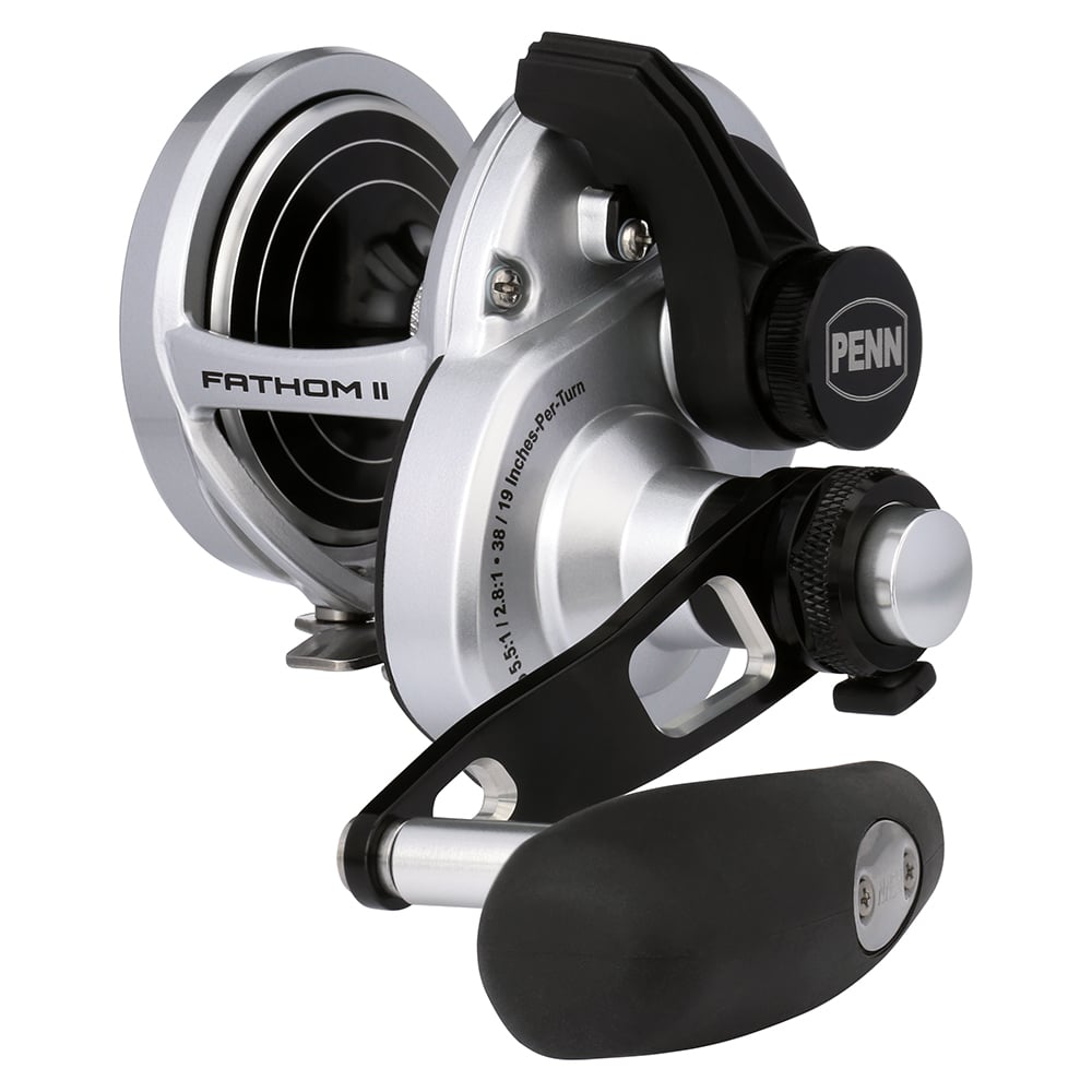 Penn Fathom II Lever Drag 2 Speed Reel 25NLD2LH