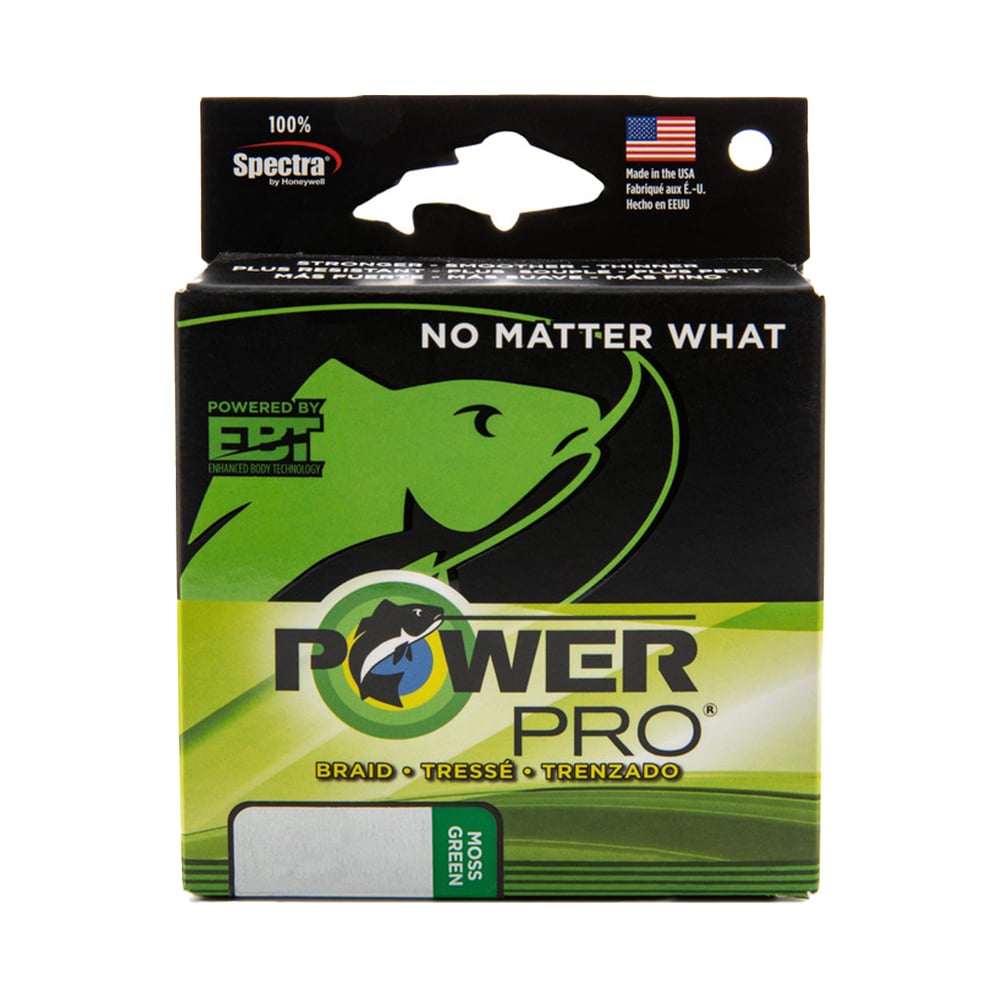 Power Pro Braided Line Moss Green