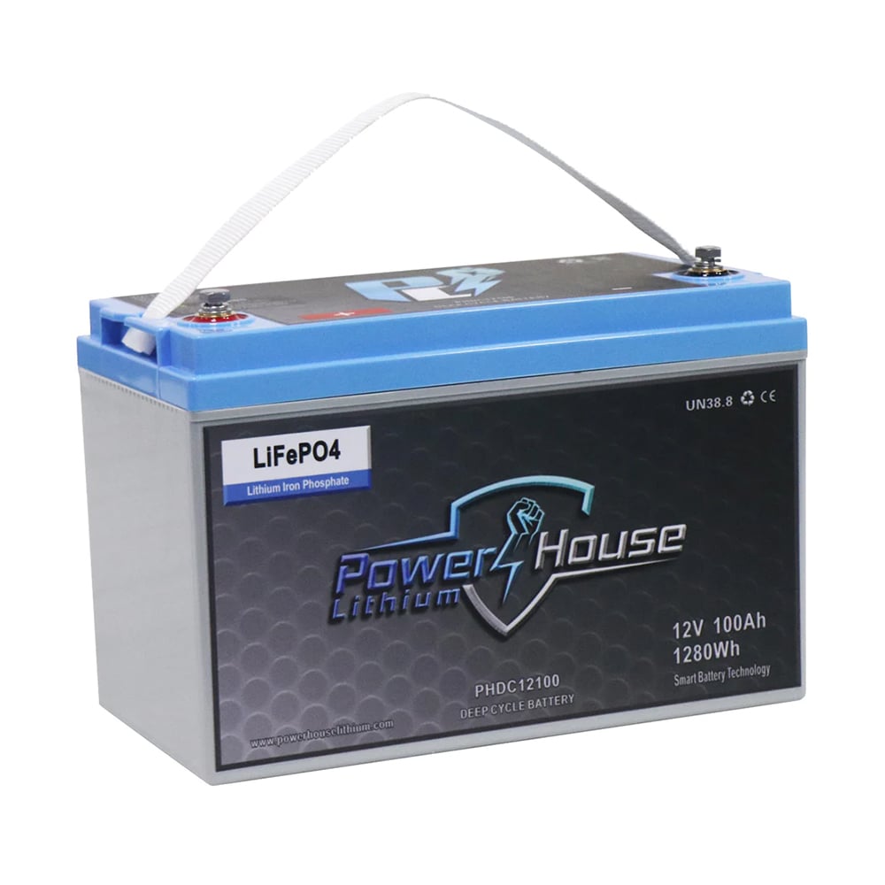 Powerhouse Lithium Deep Cycle Battery 12V 100AH