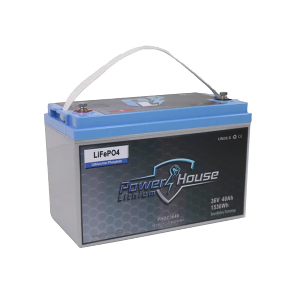 Powerhouse Lithium Deep Cycle Battery 36V 40AH