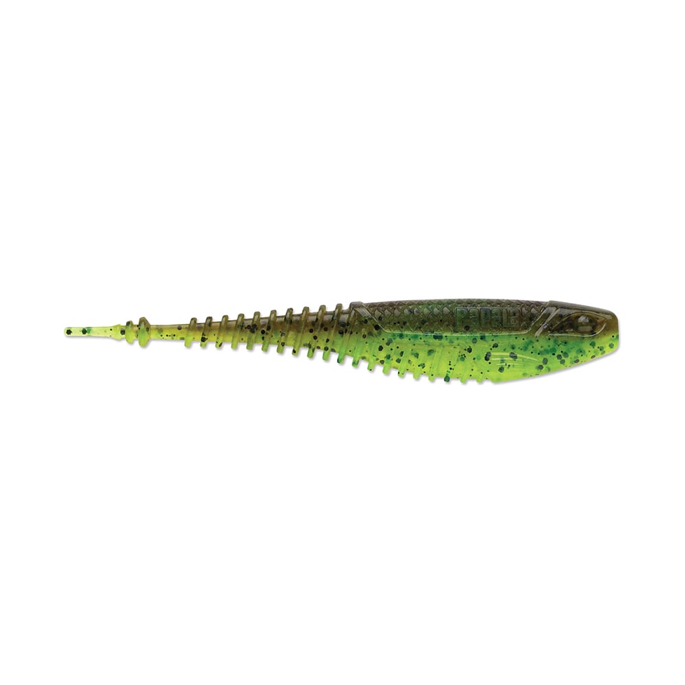 Rapala Crush City Freeloader 4.25in 6pk Green Pumpkin Chartreuse Pepper | CCFLD4GPCH