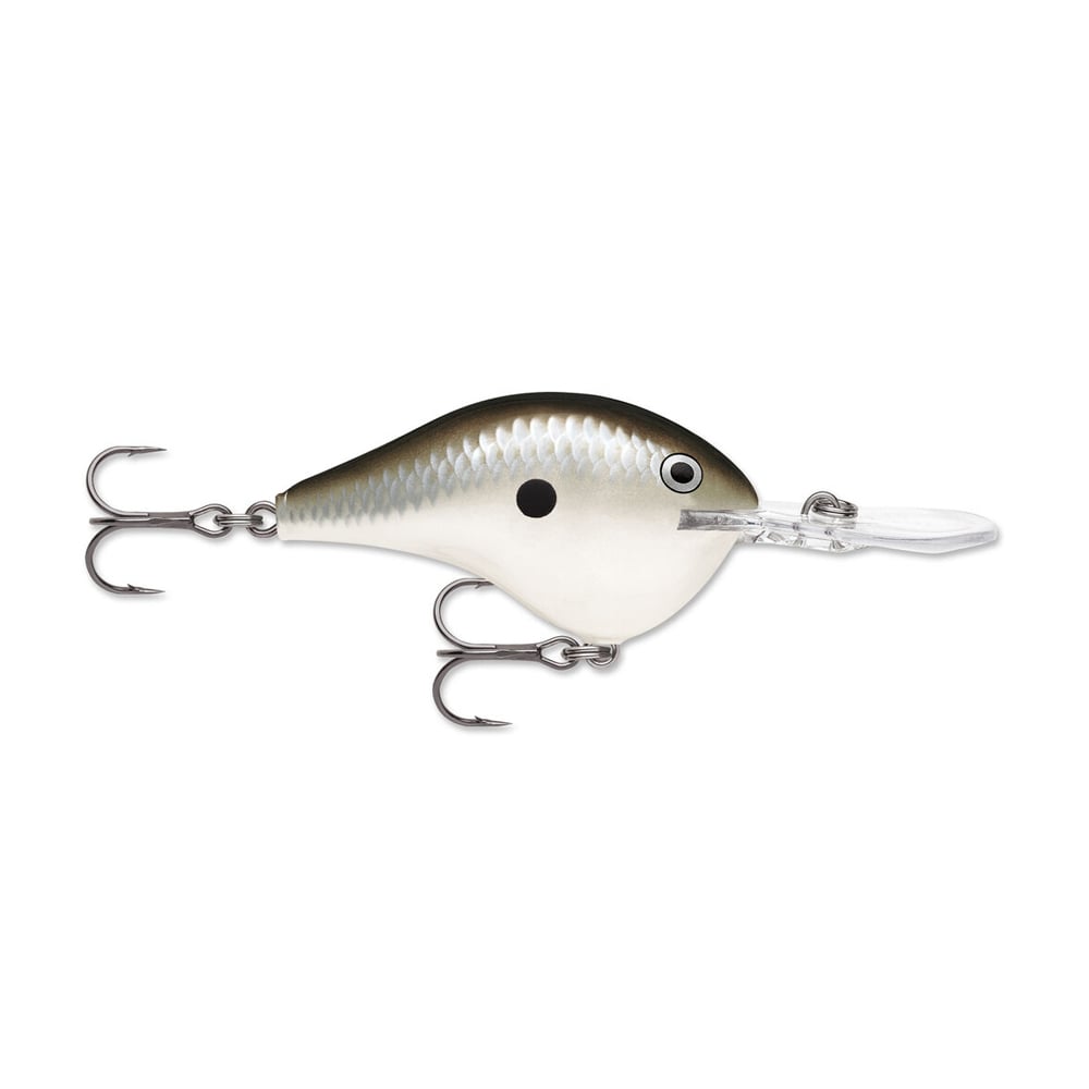 Rapala DT Series Crankbait DT08 Pearl Grey Shiner