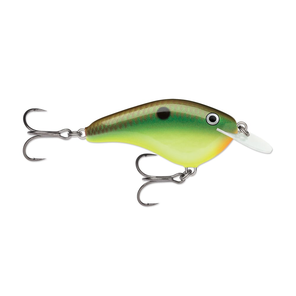 Rapala OG Slim 06 Crankbait Hot Copper Green Shad