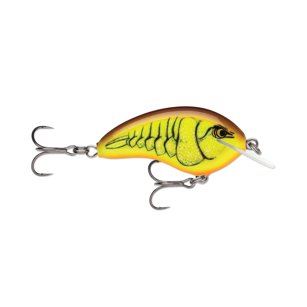 Rapala Ott's Garage OG Tiny 04 Mossy Chartreuse Crawdad