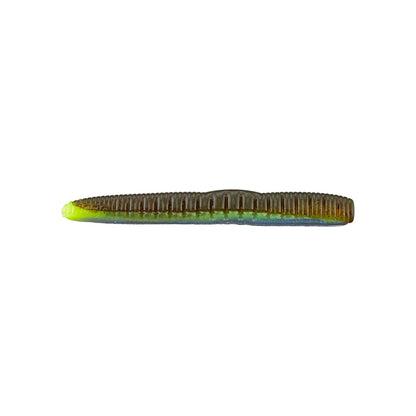 Roboworm NED Worm 3" Green Pumpkin Perch