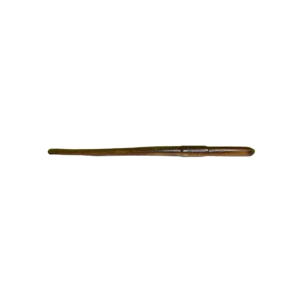 A single wooden chopstick with a plain finish, positioned horizontally against a white background, mirrors the elegant simplicity of Roboworm's Straight Tail Worms.