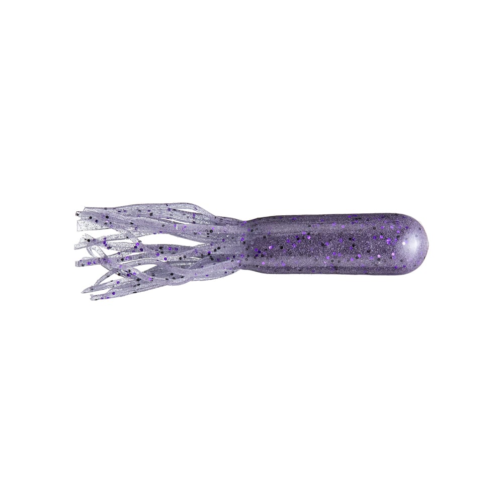 Secret Lures Big Dummy Stupid Tube 4.5" Smoke Purple