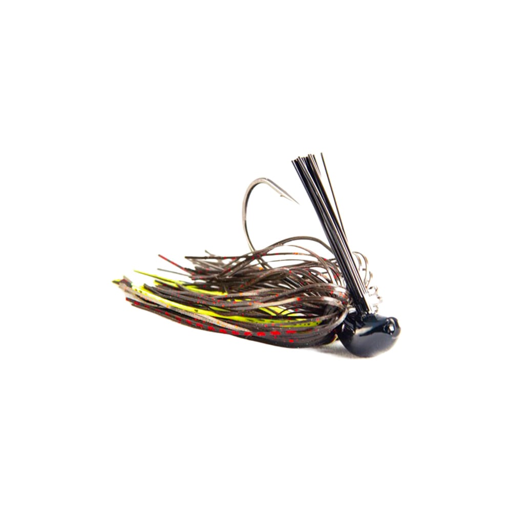 Secret Lures HD Flippin' Jig Black Neon Chartreuse