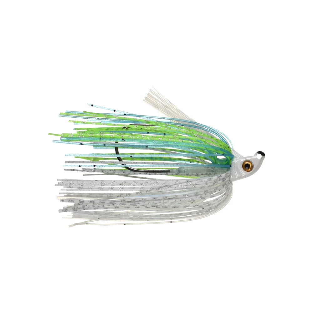 Secret Lures MVP Swim Jig Chartreuse Shad