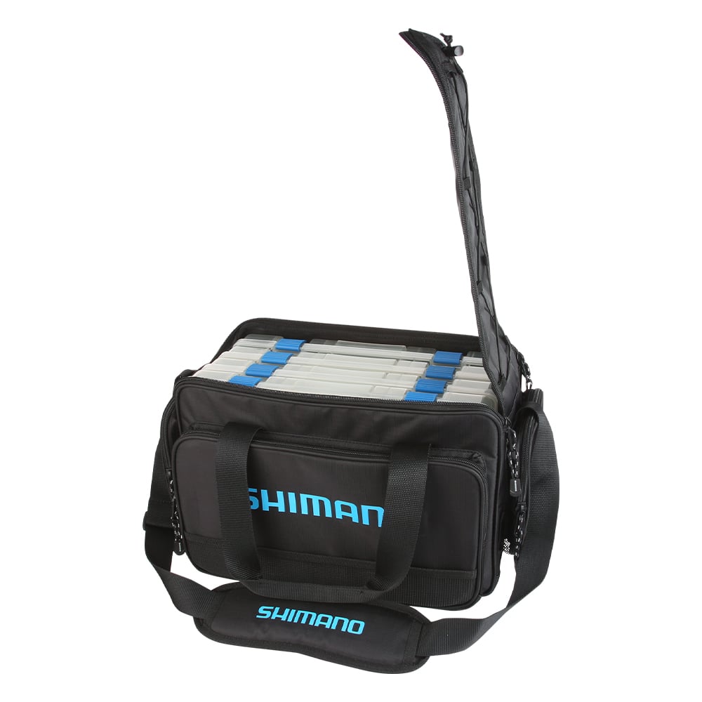 Shimano Baltica Tackle Bag Large - Open