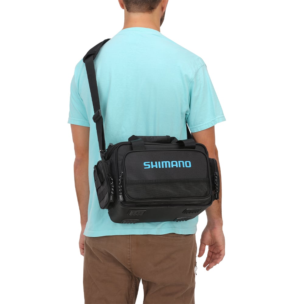 Shimano Baltica Tackle Bag Medium - On a Person