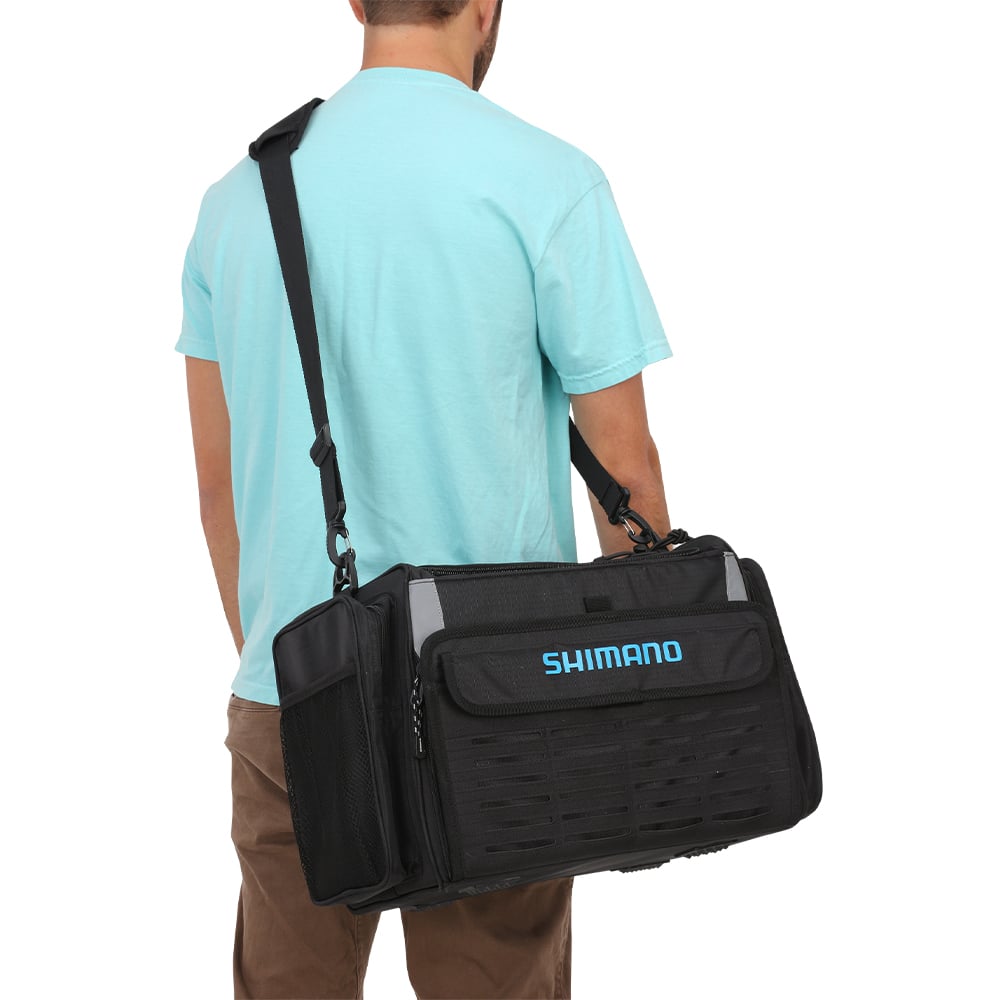 Shimano Borona Tackle Bag - On a Person