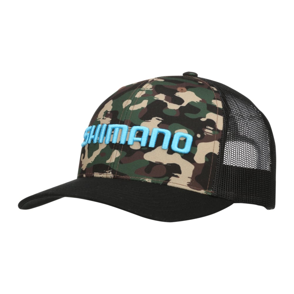 Shimano Printed Trucker Cap Camo