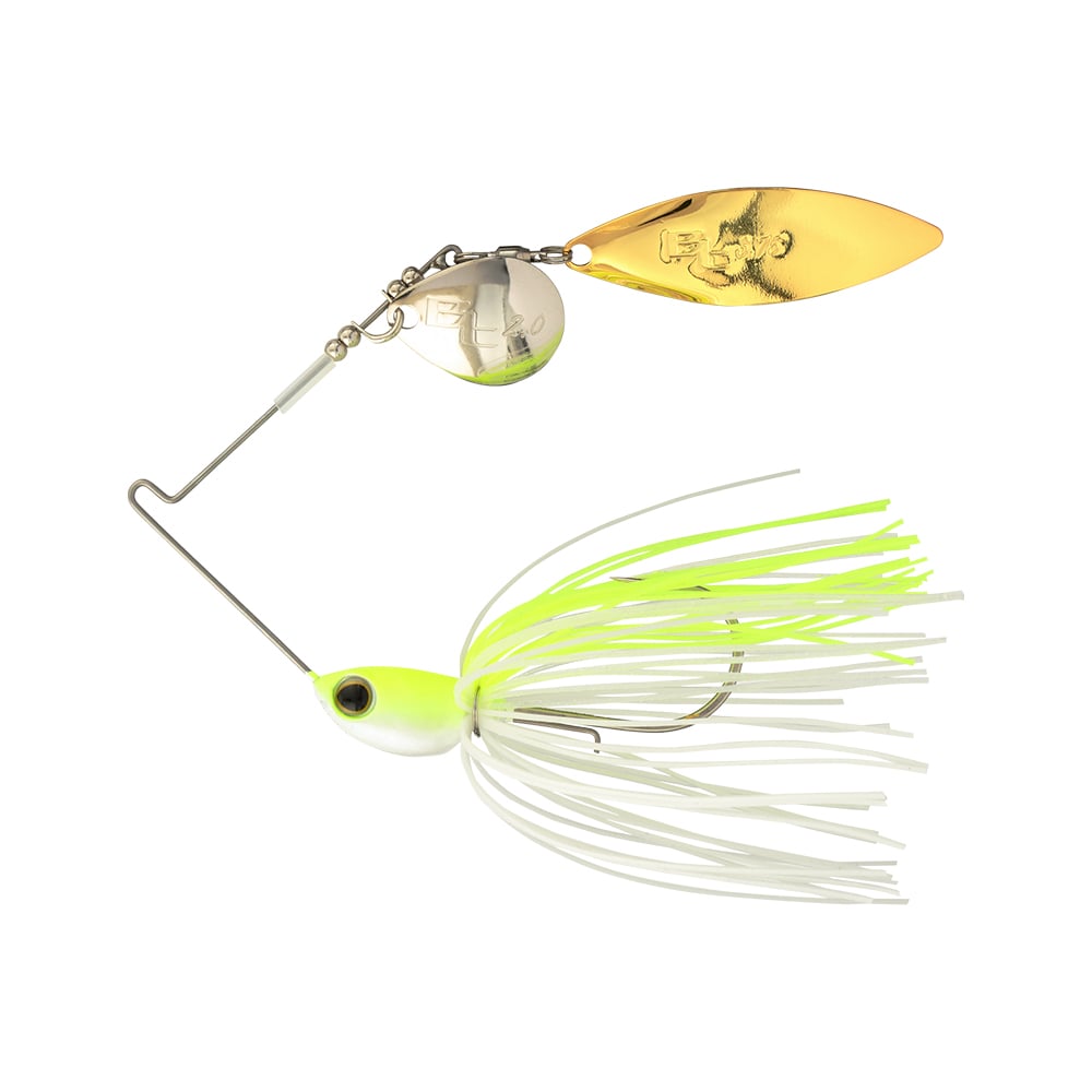 Shimano Swagy Strong Spinnerbait Colorado Willow White Chartreuse