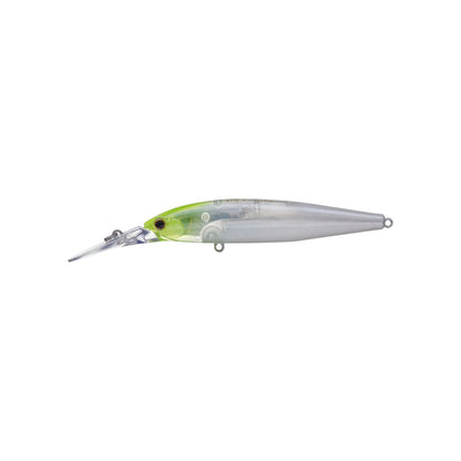 Shimano World Diver Flash Boost Suspending Jerkbait 99SP Chartreuse Head