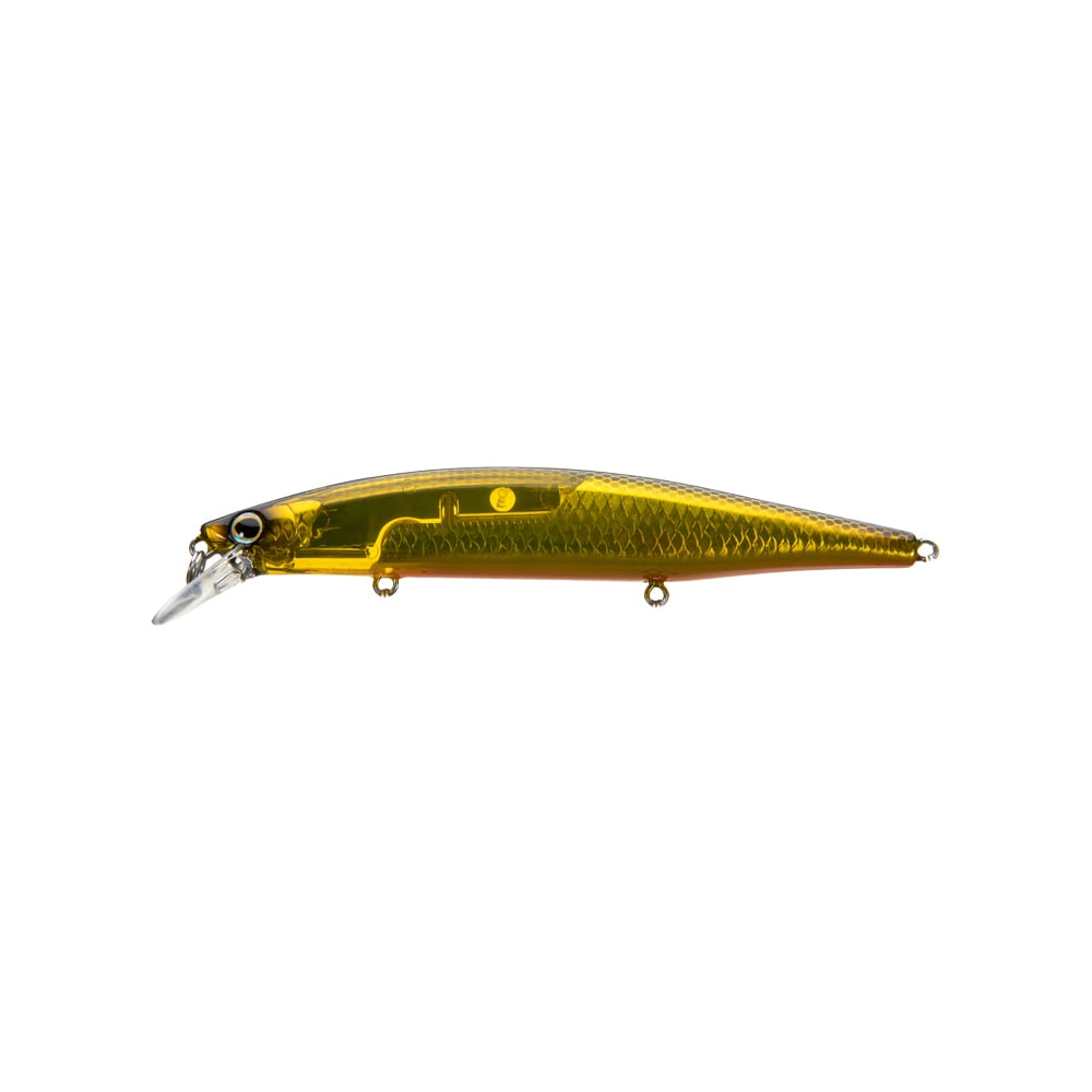 Shimano World Minnow Flash Boost Suspending Jerkbait 115SP Black Gold