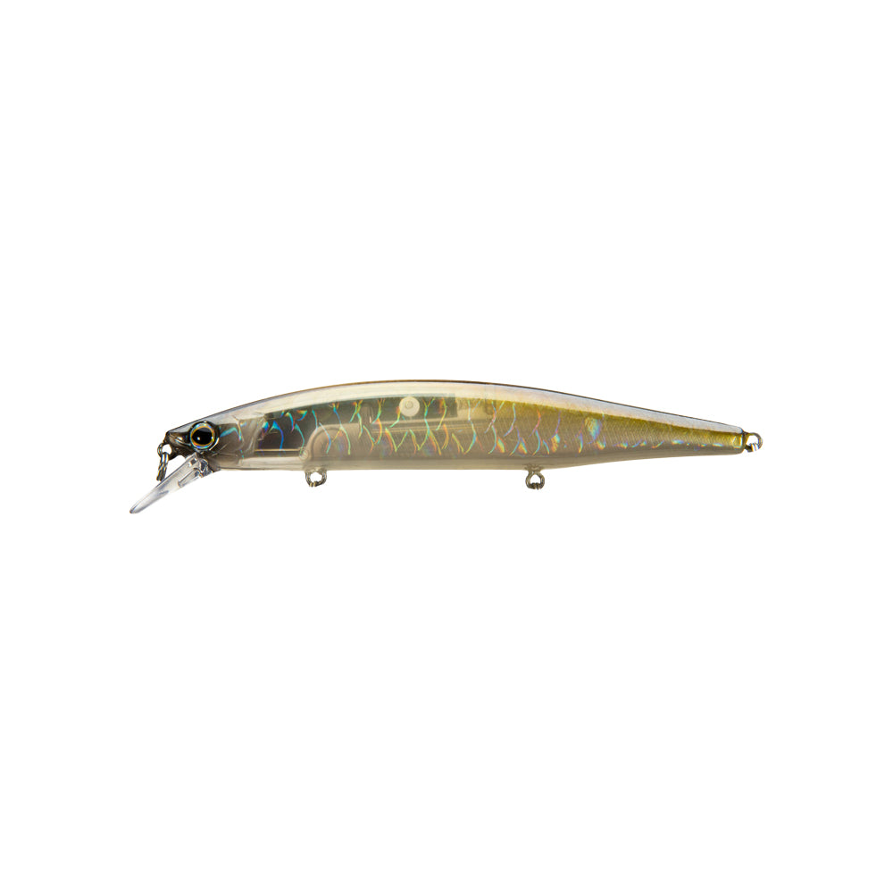 Shimano World Minnow Flash Boost Suspending Jerkbait 115SP Ghost Ayu