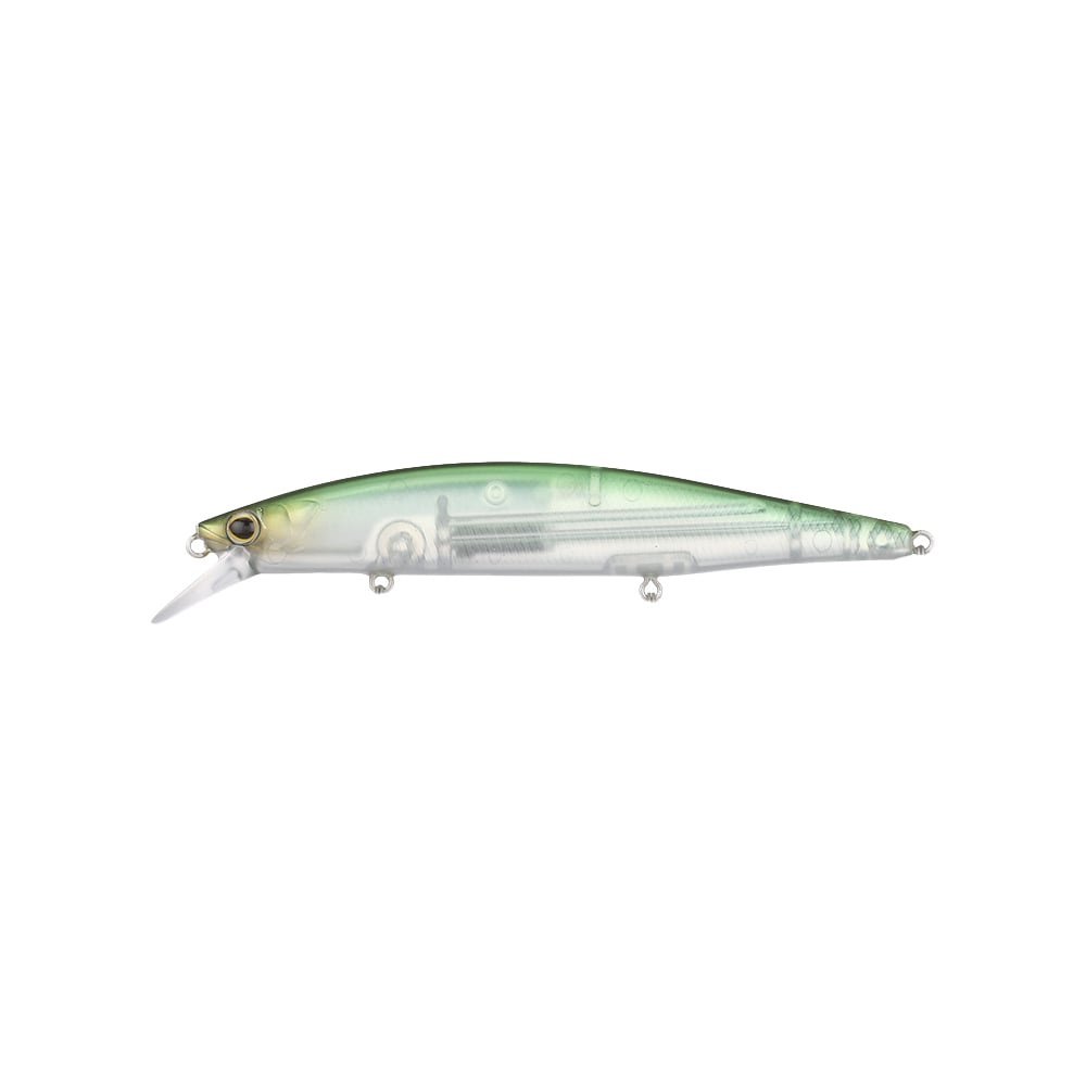 Shimano World Minnow Flash Boost Suspending Jerkbait 115SP Wintergreen | WM115SPWG