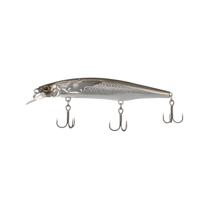 Shimano Zumverno Suspending Jerkbait 95SP Black Sliver | ZUM95SPKS