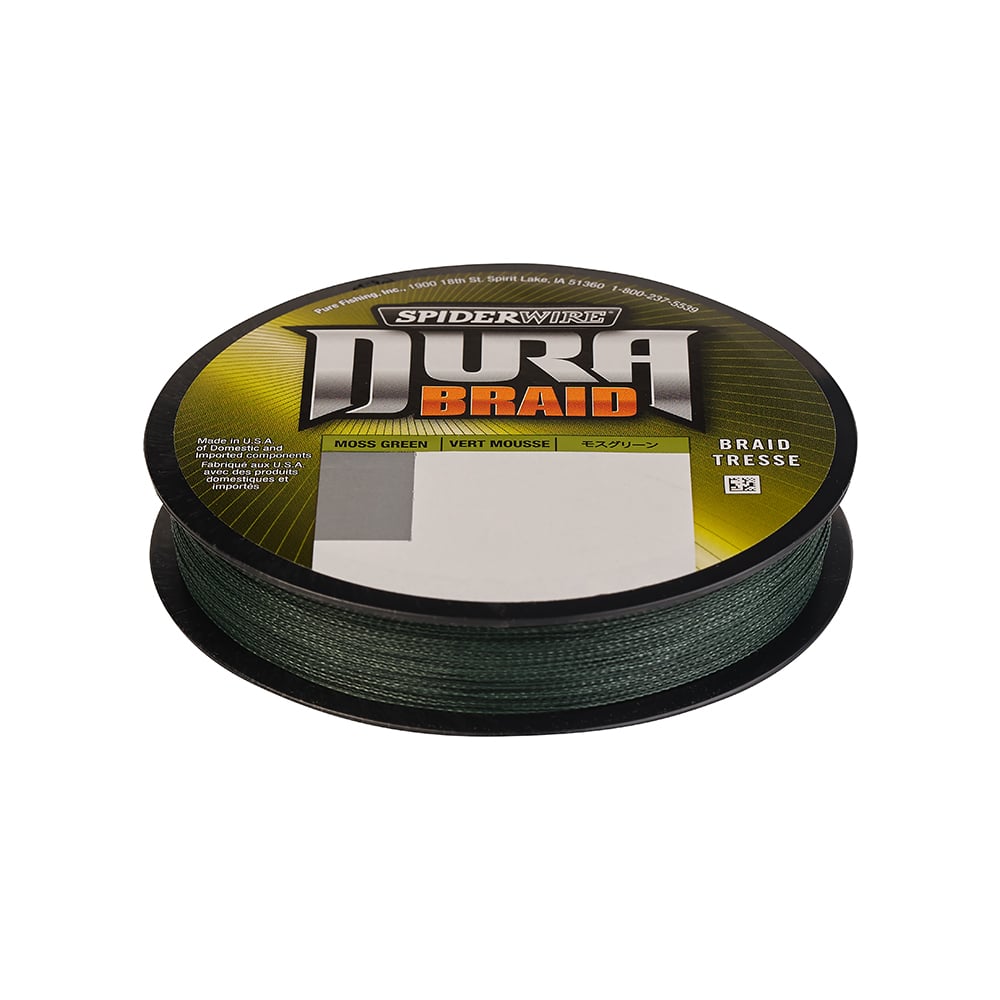 Spiderwire DuraBraid Braided Line Moss Green