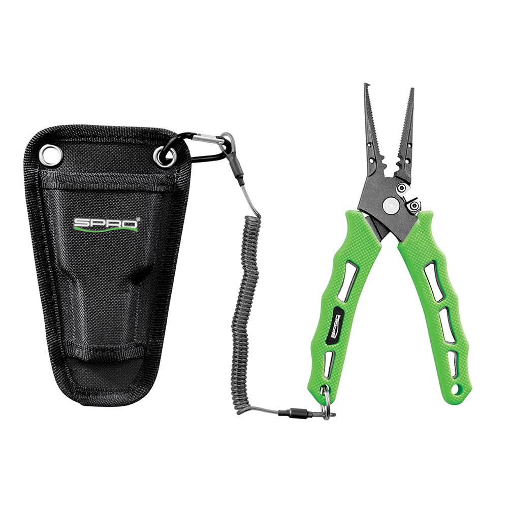 Spro 7.5" PTFE Pliers Green