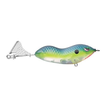 Spro Cyclone Prop Jr. Topwater Clear Nasty Shad