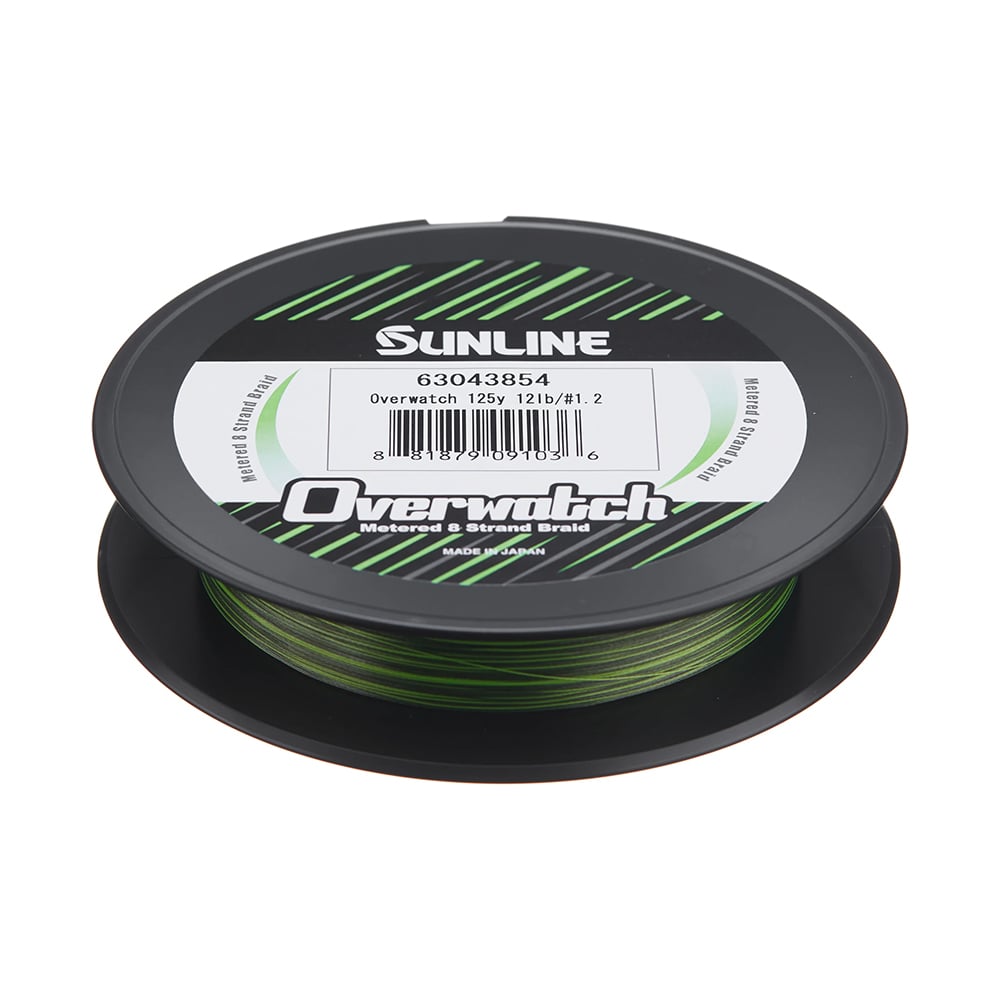 Sunline Overwatch Metered Braid 125yd Spool