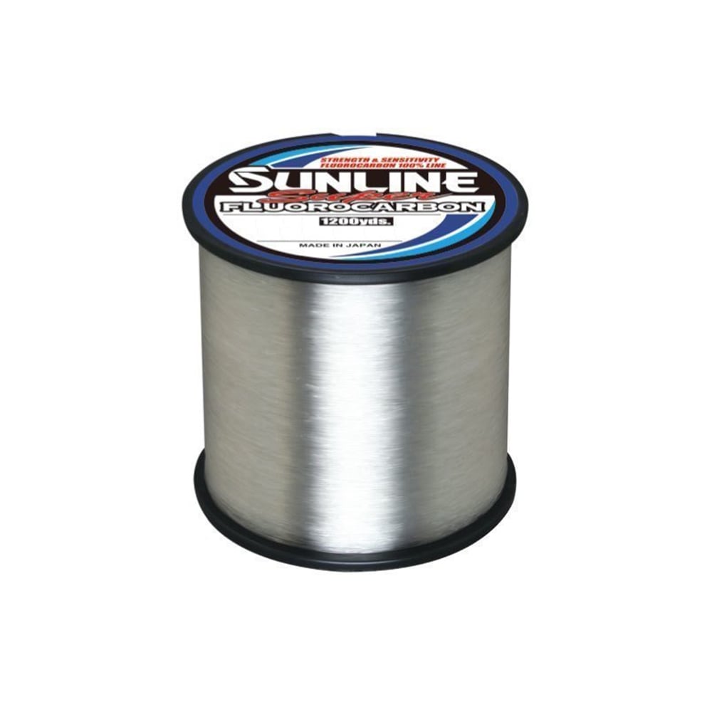 Sunline Super Fluorocarbon 16lb x 1200yd Natural Clear