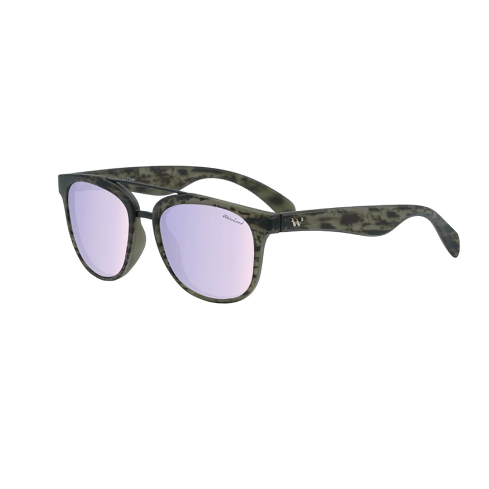 WaterLand Jeune Sunglasses BlackWater Frame with Lavender Mirror