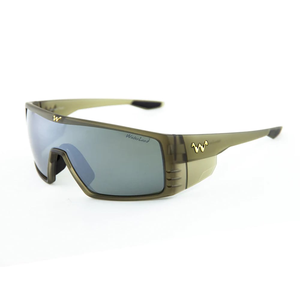 WaterLand Bedfishers Sunglasses Duck Grey Frame with Silver Honey Mirror