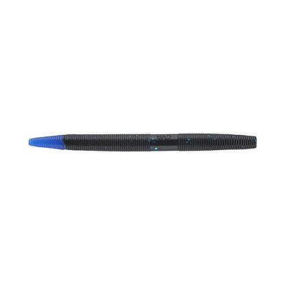 Yamamoto Senko 5" 10pk Black Blue Flake with Blue Tip | 9-10-523