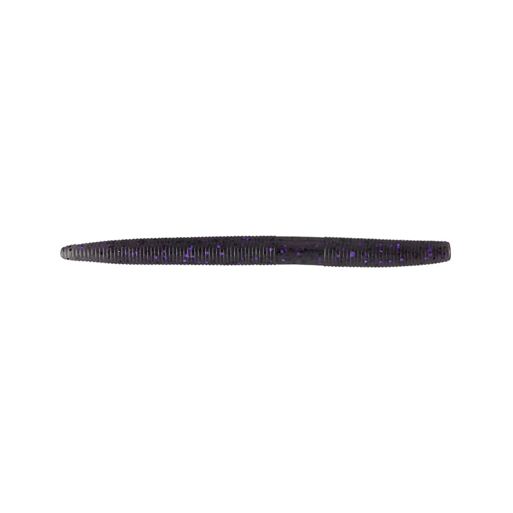 Yamamoto Senko 5" 10pk Smoke Black Purple Flake | 9-10-157