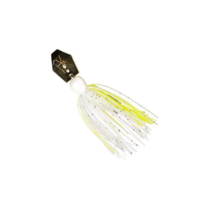 Z-Man Chatterbait Mini Max 1/4oz. Chartreuse White