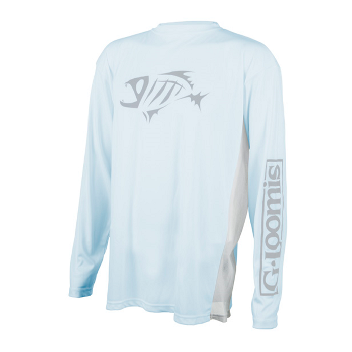 G. Loomis Long Sleeve Tech Tee Artic Blue