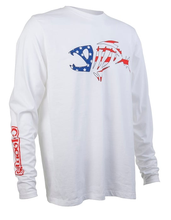 G. Loomis Ringspun Long Sleeve T-Shirt White Front