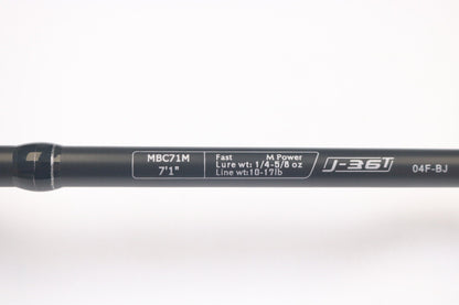 13 Fishing Muse Black MBC71M 7'1" Medium - Used Casting Rod - Excellent Condition