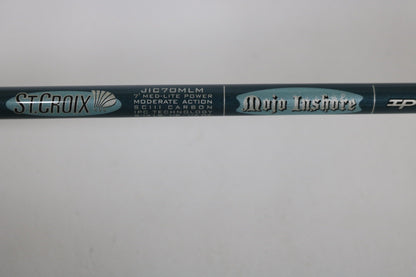 St. Croix Mojo Inshore JIC70MLM 7'0" Medium Light - Used Casting Rod - Mint Condition