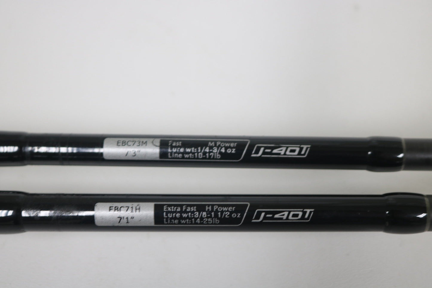 13 Envy Black EBC73M and EBC71H Casting rod - Used - Fair Condition