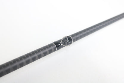 Close-up of a Shimano Expride B casting rod with a black and gray pattern, highlighting the smooth texture and modern design. Ideal for upgrading through our Rod and Reel Trade-In Program, offering great value for your used gear.