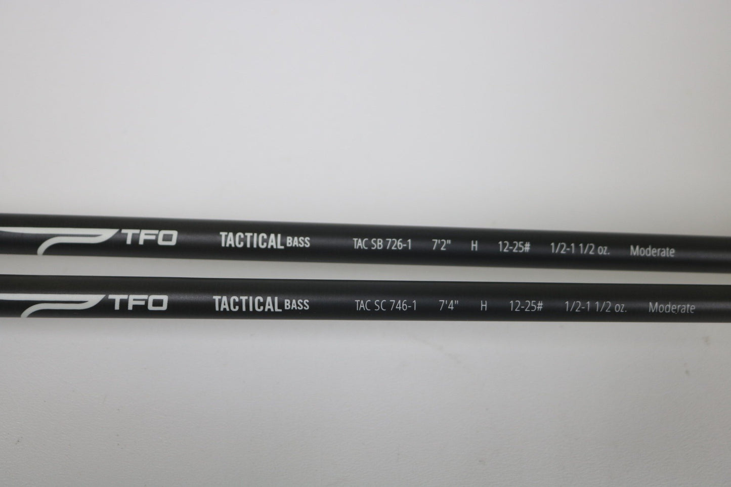 TFO Tactical Bass TAC SB 726-1 and TAC SC 746-1 Casting Rods - Used - Good Condition