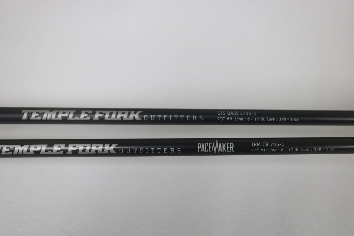 Temple Fork GTS Bass C735-1 and TPM CB 745-1 Casting Rods - Used - Good Condition